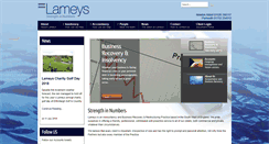 Desktop Screenshot of lameys.co.uk
