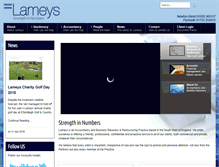 Tablet Screenshot of lameys.co.uk